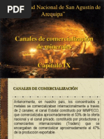 Canales de comercialización Cap. IX