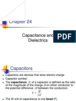 Capacitance and Dielectrics Chapter Summary
