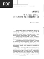 O Método Clínico - Fundamento da Psicopatologia