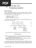 Concept of A Pumping System: Liquid Transfer