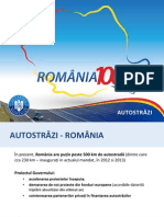 Noul plan de autostrăzi, prezentat de premierul Victor Ponta pe 3 decembrie 2013