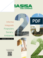 Masisa Informe Integrado 2012 PDF