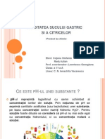 Aciditatea Sucului Gastric