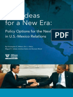 New Ideas For A New Era: Policy Options For The Next Stage in US-Mexico Relations