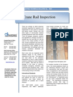 No. 47 Crane Rail Inspection