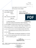 Horman Divorce Documents NOV 2013