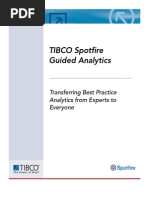 TIBCO Spotfire Guided Analytics