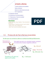 Fisica II - Cap 11 - Corriente Alterna