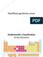 Klasifikasi geokimia unsur