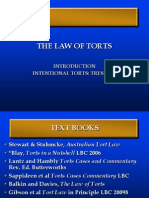 LECommittee Topic 1-Introduction Intentional Torts 2009