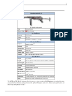 Maschinenpistole 40 (MP40) Submachine Gun 