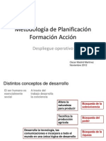 20121114  Planificación Formación Acción UNEFA