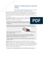 CHECKLIST Facilitates Troubleshooting of Ignition-System Components