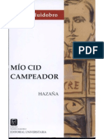 Mio CId Campeador-Vicente Huidobro