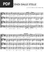 Tu Scendi Dalle Stelle (4 Voci)