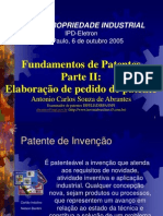 FundamentosdePatentesParteIIElaboraodepedidodepatente