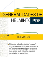 Generalidades Helmintos