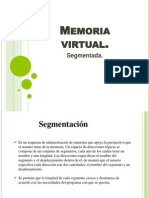 Memoria Virtual SEGMENTADA