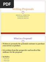 Writing Proposals