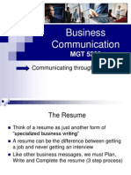 Business Communications (Lecture 15 and 16)