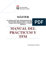 Manual Practicas Master Formacion Profesorado