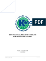 2012 KDIGO Clinical Practice Guideline for Acute Kidney Injury Appendices