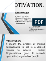 Motivation Presentation Skills