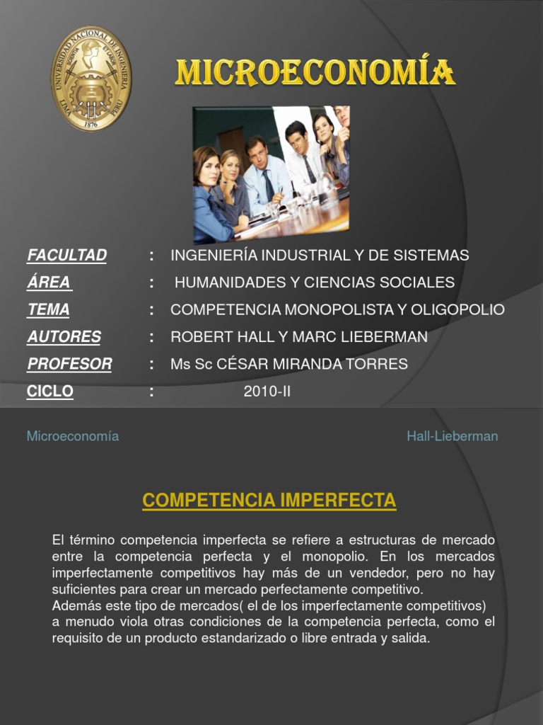 Capitulo 10 Oligopolio | PDF | Monopolio | Oligopolio