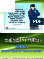 Chemistry Form 4