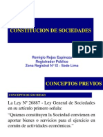 Constitucion de Sociedades