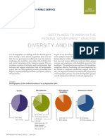 Best Places To Work Snapshot Diversity and Inclusion - (2013.07.10)