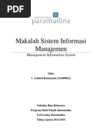 Download Makalah Kelompok 6_ Sistem Informasi Manajemen by Arifatul Ronansyah SN189061143 doc pdf