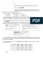 Rate Law Notes