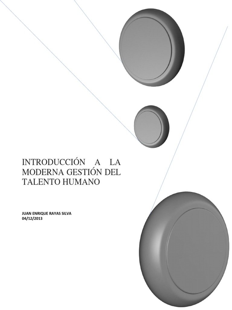 Introducción A La Moderna Gestión Del Talento Humano | PDF | Gestión ...