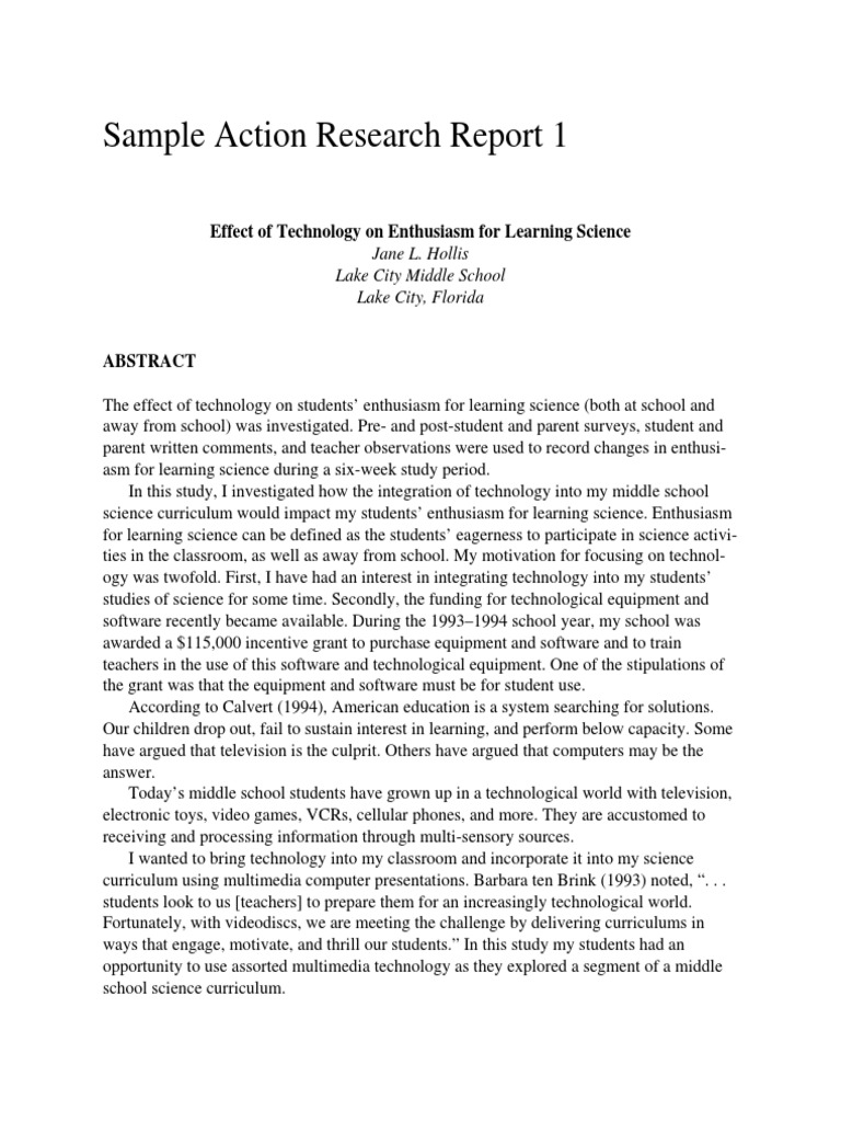 Impact of Technology on Science Learning | PDF | Science Education ...