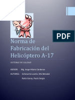 Norma de Fabricación Del Helicóptero A