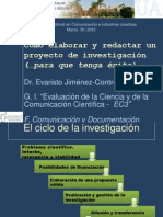 Como Elaborar Un Proyecto de Investigacion