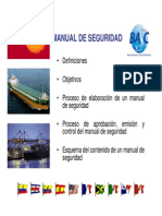 Capacitacion Manual de Seguridad