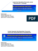 Spanduk Peringatan Hari Kesaktian Pancasila Utk Kementerian Lembaga Dinas Pendidikan