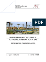 Especificaciones Tecnicas Hotel Royal Decameron