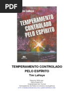 Tim LaHaye - Temperamento Controlado Pelo Espirito