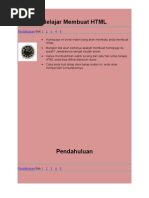 Download Belajar Membuat HTML by hadikomara purkoni SN18915942 doc pdf