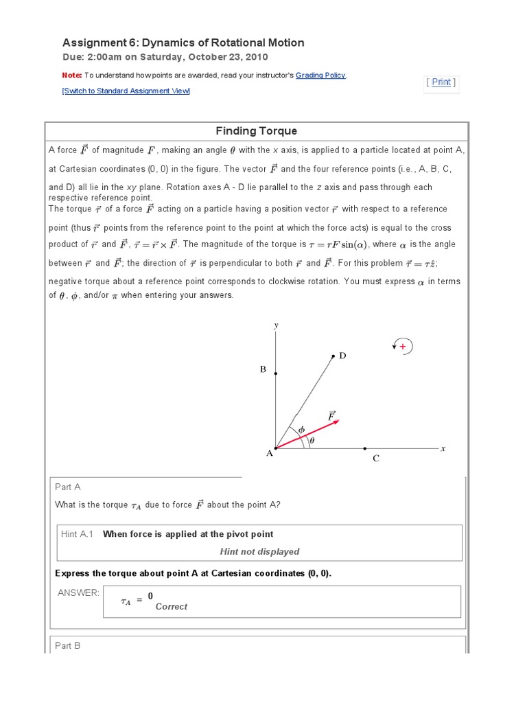 Ranking Tension in Cable Designs | PDF | Torque | Rotation Around A ...