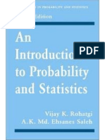 An Introduction to Probability and Statistics