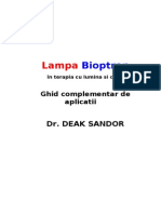 Aplicatii Bioptron DR Deak Sandor