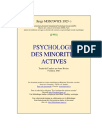 Moscovici - Psycho Minorites Actives