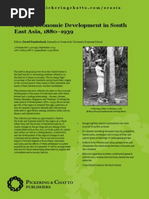 British Economic Development In South East Asia 18801939 - 