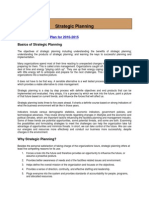 Strategic Planning Basics for FP&M