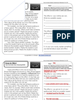 Cross-Curricular Focus: Reasoning Skills