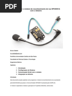 Como Utilizar o Módulo de Reconhecimento de Voz SPCE061A Com o Arduíno